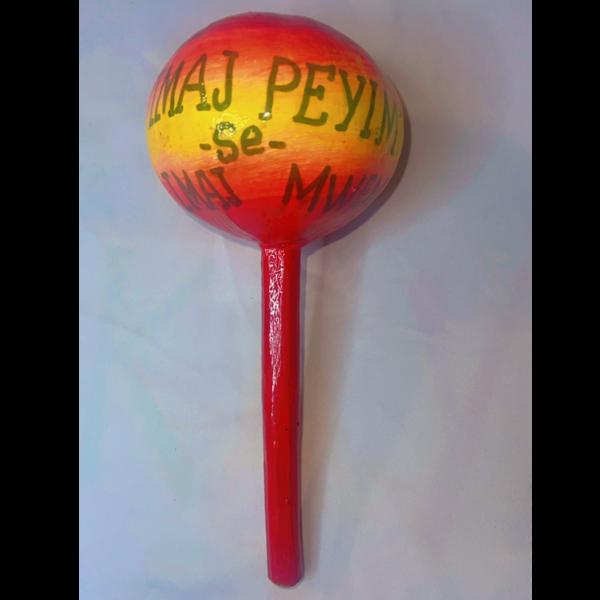 Haitian tchatcha instrument                       