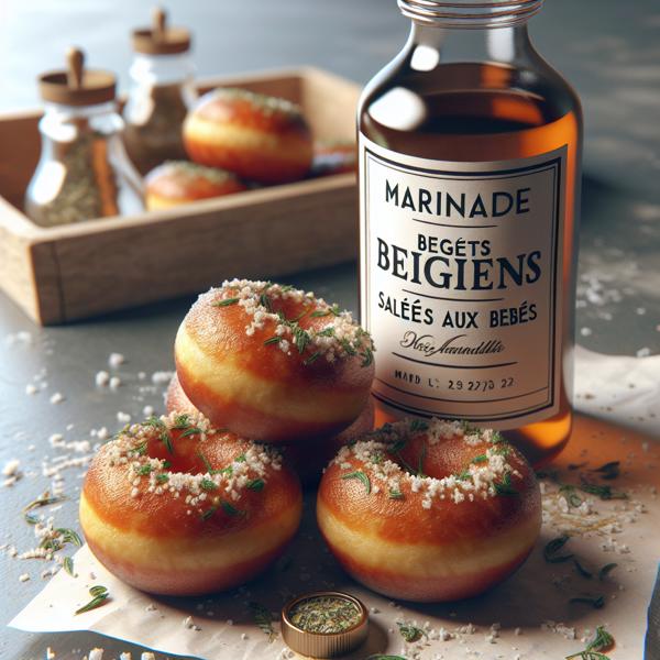 Marinade - Beignets salés aux herbes