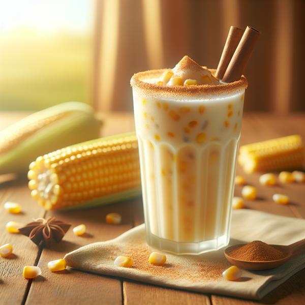 Akasan - Boisson froide de maïs, lait et cannelle
